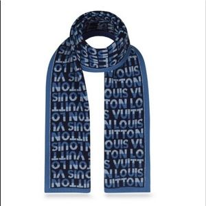 Louis Vuitton Split unisex wool scarf
